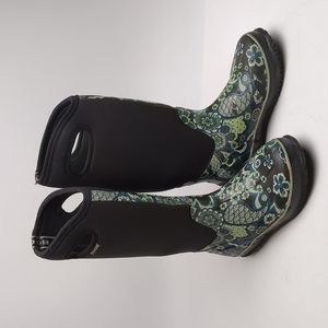 Bogs paisley rain boots
